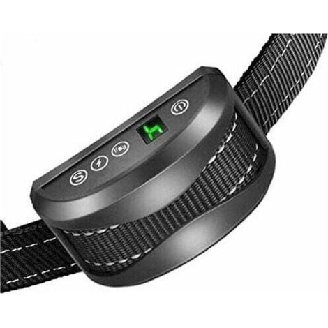 Antibellhalsband für Hunde – 3 Modi: Elektroschock/Vibration/Sensibilität, harmlose automatische Trainingshilfe, IP65 wasserdicht, wiederaufladbarer Akku, verstellbarer reflektierender Riemen für klei (1/5)