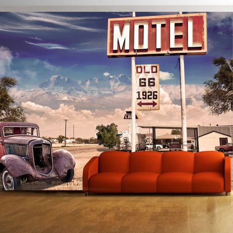 Papier Peint "Old Motel" 140 x 200 cm (1/2)