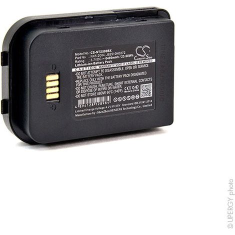 NX - Batterie lecteur codes barres 3.7V 6400mAh - 6251-0AJ62510N0272NX5-2004