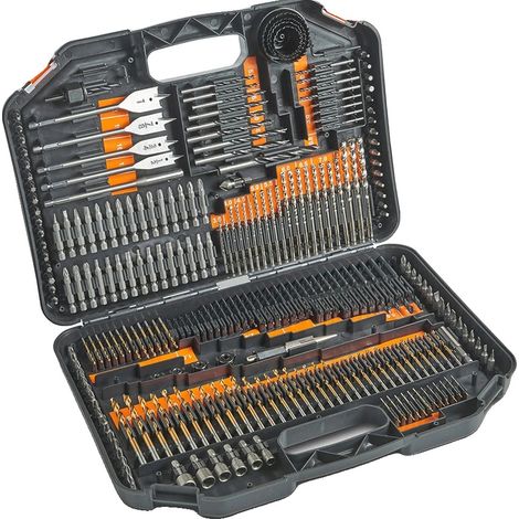Kombinationsbohrer Set, 246 Teile, vielseitig für Holz und Metall, 246PCs (1/2)