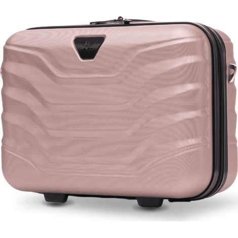 Astuccio da viaggio per cosmetici Wings PEAFOWL da 14" ORO ROSA (1/5)