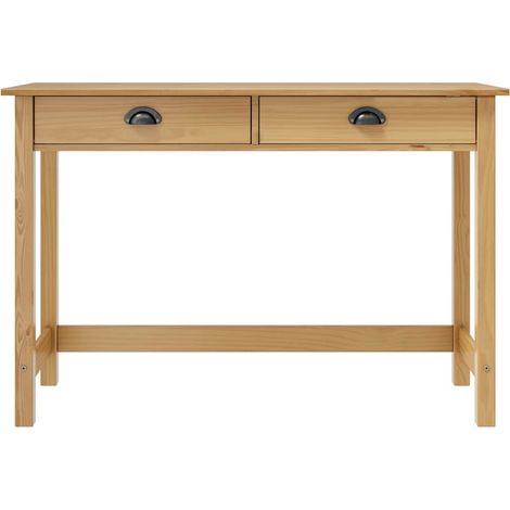 Maison Exclusive - Mesa consola Hill con 2 cajones madera pino 11 (1/5)