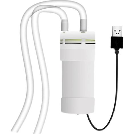 Mini pompa elettrica autoadescante da 5V alimentata tramite USB – con tubo flessibile da 6 mm – portata 4 L/min (1 m) (1/4)