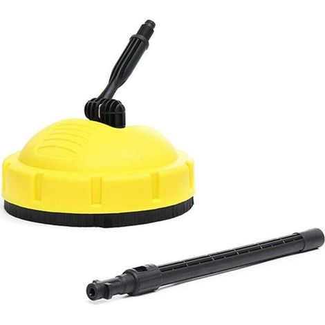 Brosse rotative pour nettoyeur haute pression Karcher – Nettoyage efficace surfaces 25x25cm – Matériaux plastiques techniques – Adaptateur inclus (1/5)