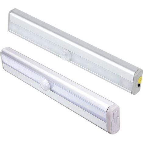Lampe LED USB nuit couloir capteur de lumière Corridor intelligent armoire lumière faible charge,blanc--Lumière blanche,6000k (1/3)