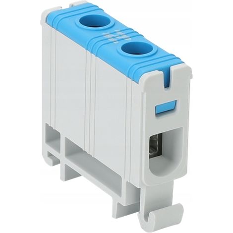 Morsetto N-rail blu 1 x 1,5 - 16mm² 85A TRACON FLEAL-16/1K (1/3)