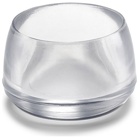SOTTOSEDIA A GOCCIA TRASPARENTE D 20 MM CF 4 PZ