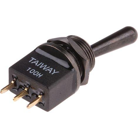 Interrupteur à levier RS PRO, On-(On), 1RT, 400 mA @ 20 V c.c. ( Prix pour 1 ) (1/2)
