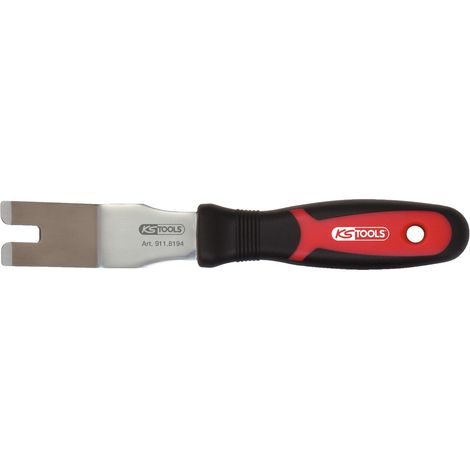 KS Tools Cliplöser U-Form, breit abgewinkelt, 230mm - 911.8194 (1/3)