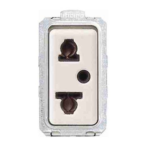 Prise de type euro-américain BTI5026N 2P+T 10/15A