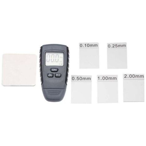 Jauge d'épaisseur de revêtement SAEC - Mini LCD numérique Peinture Testeur d'épaisseur, revêtement de Voiture Gauge Instrument de Mesure d'essai. (1/4)