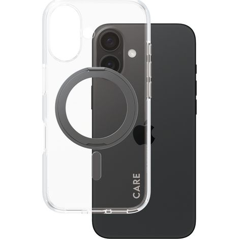 Care by PanzerGlass Feature Kickstand Case iPhone 16 6,1" schwarz/schwarz MagSafe 1321