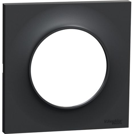 Schneider Electric ODACE Styl placca di finitura antracite 85mm