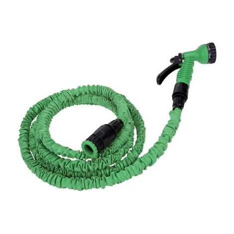 TUBO IRRIGAZIONE ESTENSIBILE IN KIT STARS  MT 10/30 +RACCORDI+IDROPISTOLA