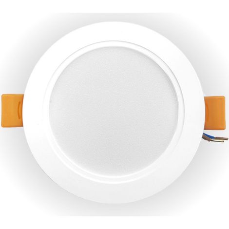Faretto Led da Incasso CCT 5W 450lm, D95X25mm, Foro 70mm, 3 Colori 3000K 4200K 6500K Angolo 120° IP20