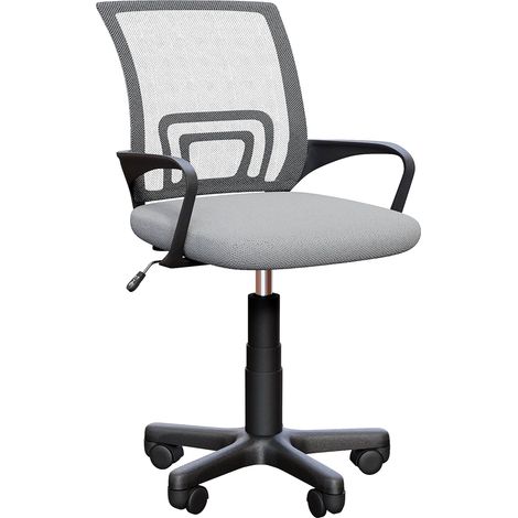 Airsdale Office Mesh Chair Backrest Armrest Ergonomic, Grey