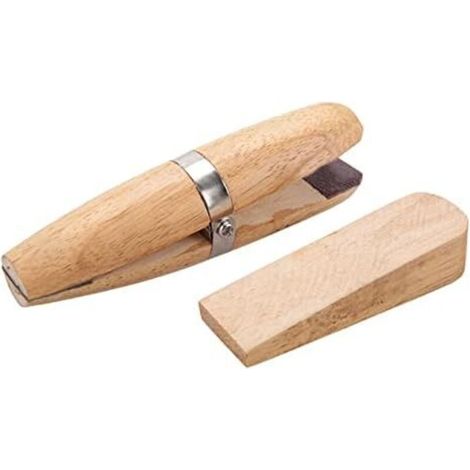 14 cm Profi-Werkzeug für Holzringe, robuste Ringklemme, Schmuckherstellung, Handarbeit, Werkbankhalterung, Halten, Arretieren, Feinpolieren, Fassen, Befestigen von Steinen, Feilen