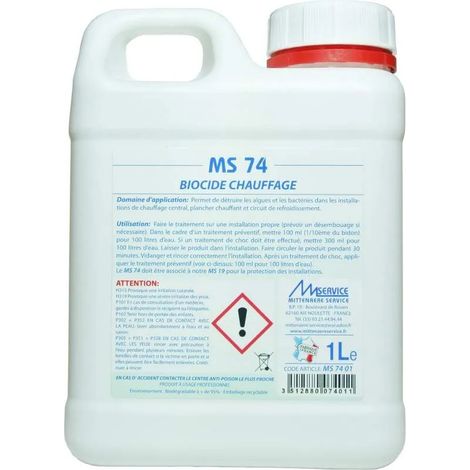 Anti bactérien pour circuit de chauffage, 1 litre
