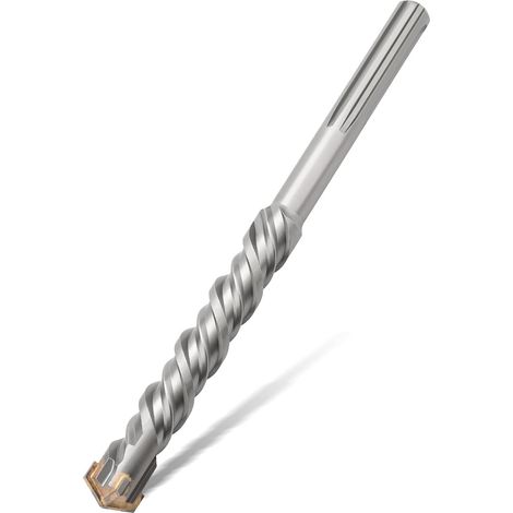 Foret SDS MAX 40 x 260 mm, perceuse à percussion avec 4 coupes en carbure, idéal pour perçage sur pierre, béton, pierre naturelle, mur de briques (1/5)
