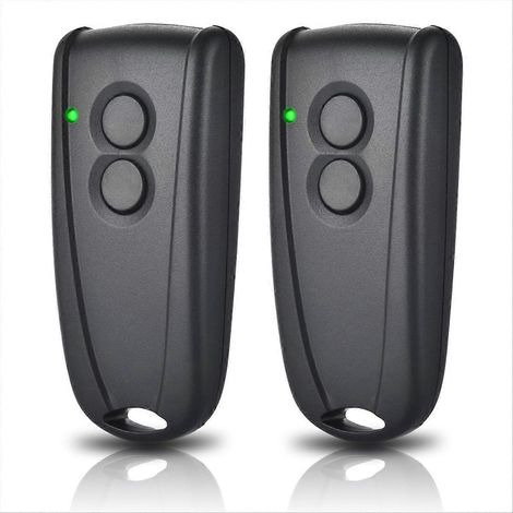 Télécommande de porte de garage 433,92 MHz pour ouvre-porte de garage Hormann Ecostar RSE2, RSC2 (transmission portable)
