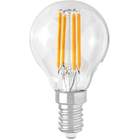 Ampoule LED E14 G45 4W Filament - Blanc Chaud 2300K - 3500K - SILAMP (1/2)