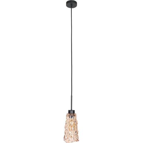 Steinhauer - hängeleuchte - Vidrio - bernstein - glas - Ø 13cm - (1/5)
