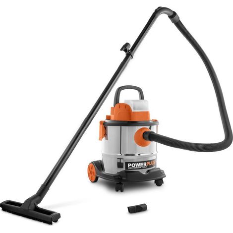 Dual Power Aspirateur eau et poussière POWDP6040 - aspirateur sans fil 20V - réservoir 20l - sans batterie ni chargeur - avec 1 acc. (1/8)