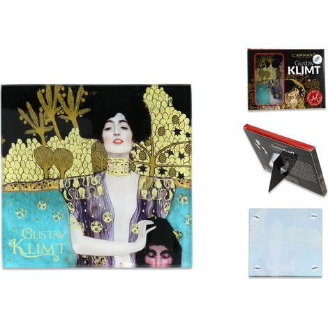 Posavasos de cristal - G. Klimt, Judith (carmani)