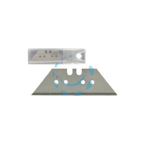 LAME RICAMBIO A TRAPEZIO GRANDI PER COLTELLI E RASCHIETTI - mm.60x19 in astuccio da 10 pz