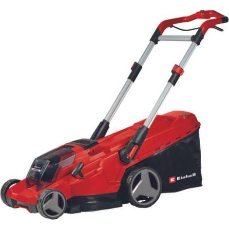 [JAMAIS UTILISE] Einhell – Tondeuse thermique autotractée 2800 W – Largeur de coupe 56 cm – Bac 80 L – Système 5-en-1 pour tonte, ramassage, mulching (1/5)