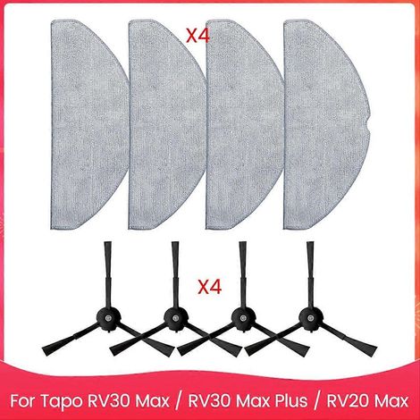 Para piezas de repuesto Tapo RV30 Max Cepillo lateral Paño de fregona () (1/5)