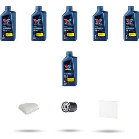 Kit tagliando 3 FILTRI e 6L OLIO compatibile con Toyota Rav 4 III 3.5 VVT-i 201Kw dal 2005 al 2012 (1/5)