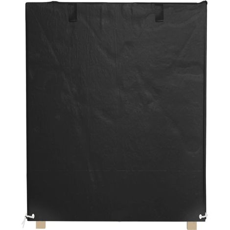 Maison Exclusive - Copri Panca a Dondolo 8 Occhielli 125x90x135/165 cm Polietilene