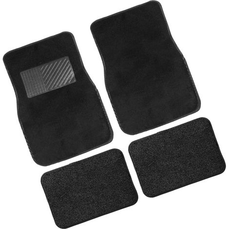 Lot de 4 tapis de sol antidérapants en PVC pour voiture, SUV, camions (1/5)