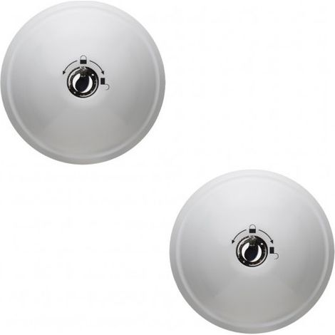 Meroni UFO3 SmartDuo Bianco - Lucchetto per furgoni sfera fissa chiusura automatica/manuale - Coppi (1/5)