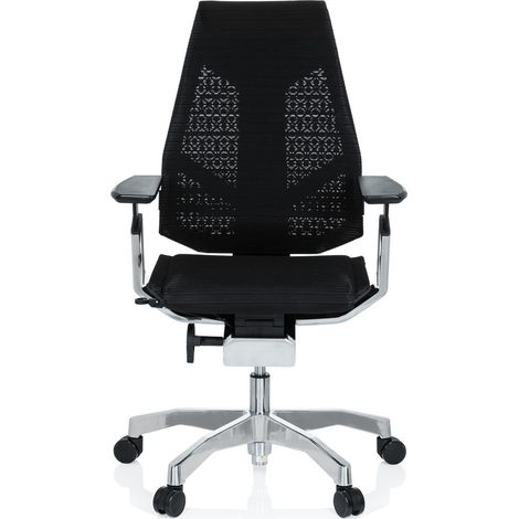 [NEUWERTIG] Hjh Office Bürostuhl Drehstuhl Genidia Schreibtischstuhl Stuhl Netzstoff Schwarz B-Ware