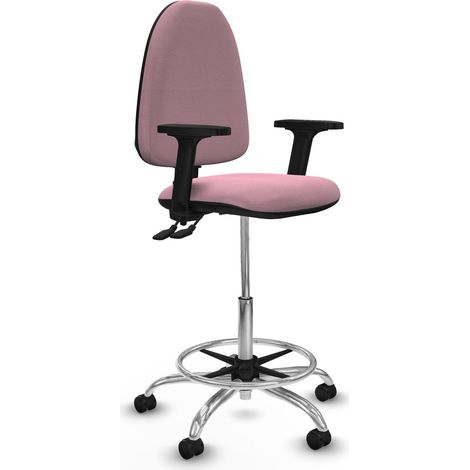 Piqueras y Crespo B2D05RF Chaise de bureau rose ergonomique