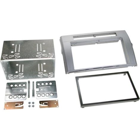 Kit Support autoradio compatible avec Toyota Corolla Verso Argent
