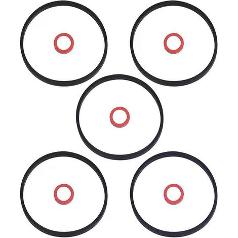 Lot de 5 joints de cuve de carburateur pour Honda G150 G200 G300 G400 GC135 GC160 GC190 GCV135 et GCV160 (pièces détachées pour carburateur de moto). (1/5)