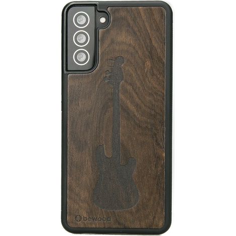 Holzkoffer für Samsung Galaxy S21 Gitarre Ziricote (1/3)
