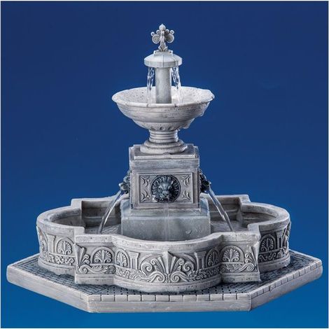 Fontana VILLAGGIO DI NATALE LEMAX 64061 - Modular Plaza Fountain (1/2)