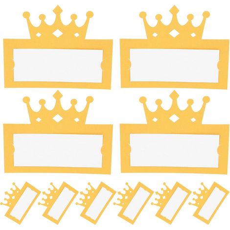 50 Pièces Cartes de Placement pour Mariage en Papier Or Chevalets de Table Tente pour Réceptions et Grandes Occasions (1/5)