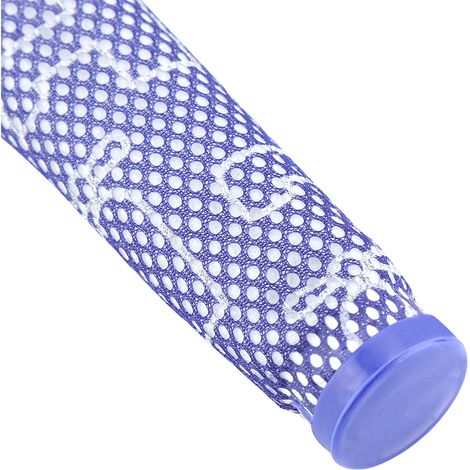 Filtre pré-moteur lavable (x2) pour aspirateurs balais V6 V7 V8 DC62 DC61 DC58 DC59 DC74 - Bleu, coton, 5x16.6cm (1/5)