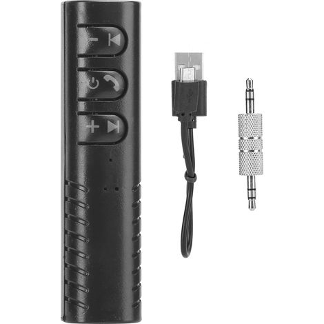 Bluetooth V5.0 3,5-mm-Adapter, drahtloser Audioempfänger für Lautsprecher, Direktverbindung (1/5)