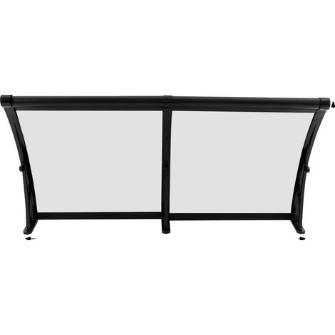 Toldo para la lluvia, diseño elegante, resistente a la intemperie, transparente. (1/2)