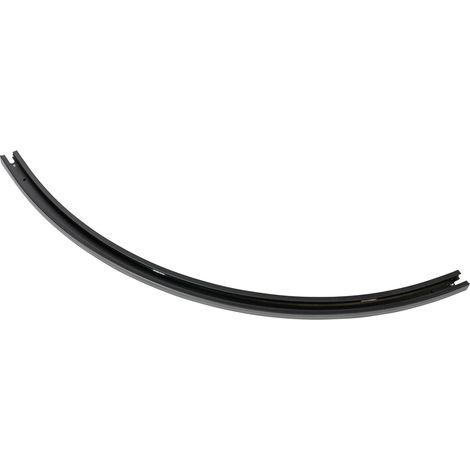 Modern Black Track 90Â° Curved 1-Phase - Iconic