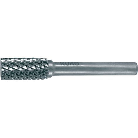 Frässtift ZYA D.8mm Kopf-L.18mm Schaft-D.6mm HM Blank Verz.KVZ 4
