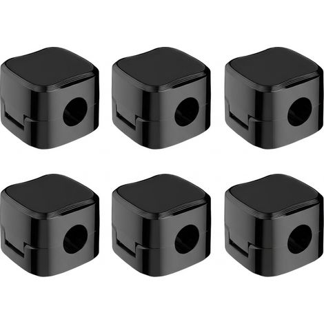 Magnetic Cord Organizer, 6 Pack Adhesive Charging Cable Clips Holder for Nightstand, Easy Secure Cord Keeper Cable Clips Wire Manage (1/5)
