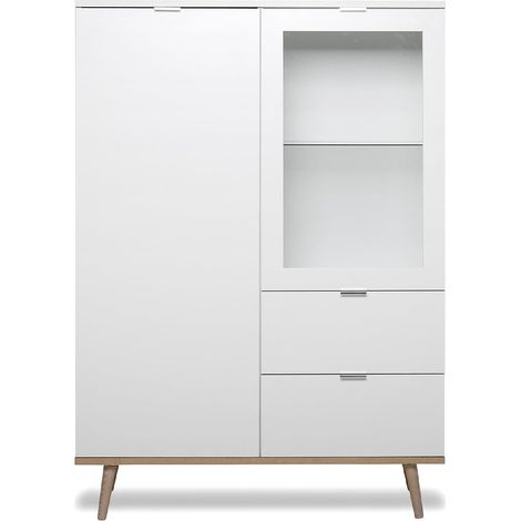 Mesita de noche blanco (1/5)