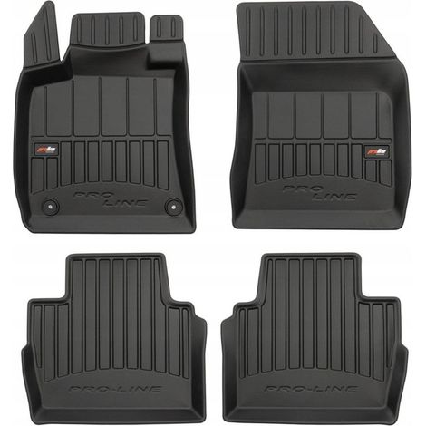 ALFOMBRAS DE GOMA Y LIMPIAPARABRISAS PEUGEOT 508 2 II desde 2018 - BANDEJAS 3D (1/5)